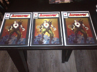 3 Bloodshot No. 1 comics from Feb 1993. Mint.