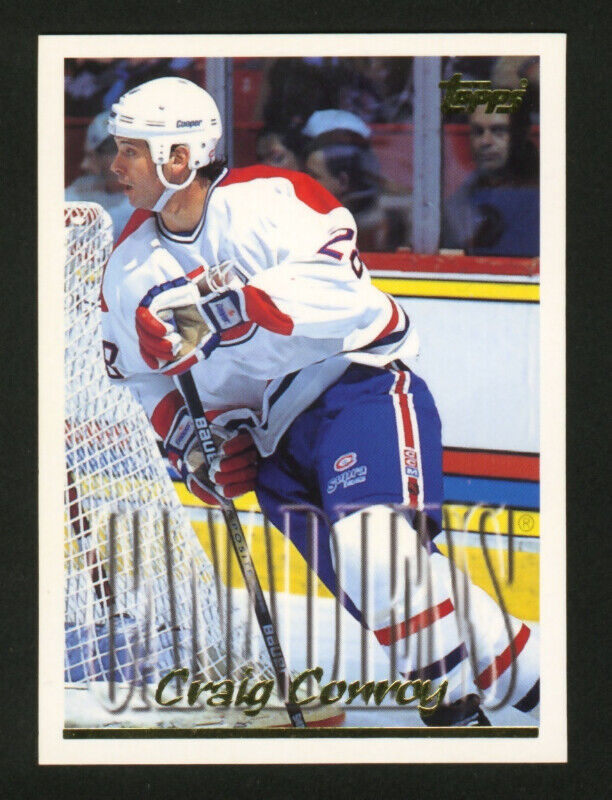 Craig Conroy Rookie Card Montreal Canadiens in Arts & Collectibles in Ottawa