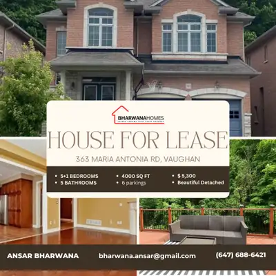 Detached 5 bedroom beautiful house for rent in Vellore Village