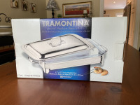 Tramontina 13"x9" Covered Buffet Dish - Brand New in Box!