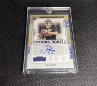 Ian Book Rookie Auto Numbered 10/23 RC
