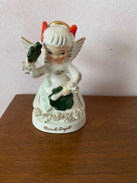 Vintage Child Angel Figurines Wednesday, March, May