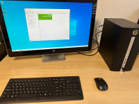 HP Pavilion desktop PC with Nvidia Graphics card and with 27 inc