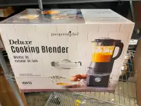 PAMPERED CHEF DELUXE COOKING BLENDER - NEW $300