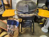 Charcoal Smoker with Charcoal and Starter