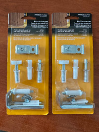 Two Bi-fold door pivot & bracket kits