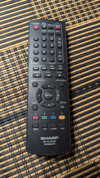 Télécommande Sharp BD    Player