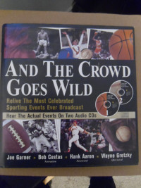 1999-And The Crowd Goes Wild-+2 Audio CD's-Hardcover Book.