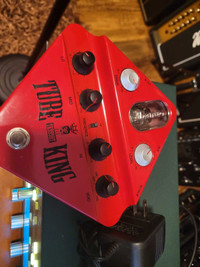 Ibanez tube king overdrive pedal with adaptor