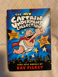 Captain Underpants Collection Soft Cover Books 1 to 5