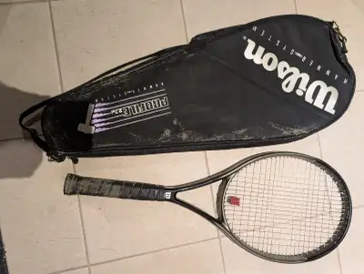 WILSON PROFILE 2.7 si  HAMMER SYSTEM TENNIS RACQUET w/cover, View more
