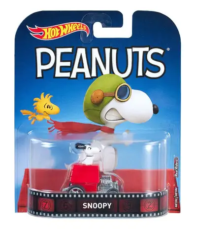 Hot Wheels Snoopy Retro 1:64 Metal Car, View more
