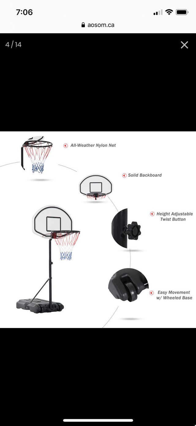 Brand New basketball hoop stand for wholesale. in Outdoor Décor in Oshawa / Durham Region