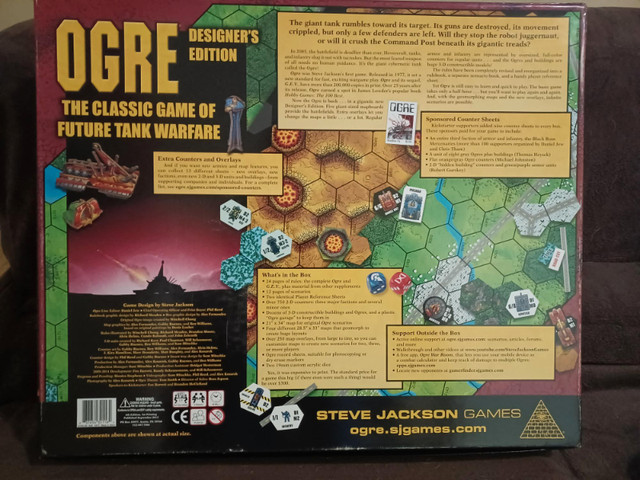 OGRE Designer's Edition Board Game in Toys & Games in Penticton - Image 2