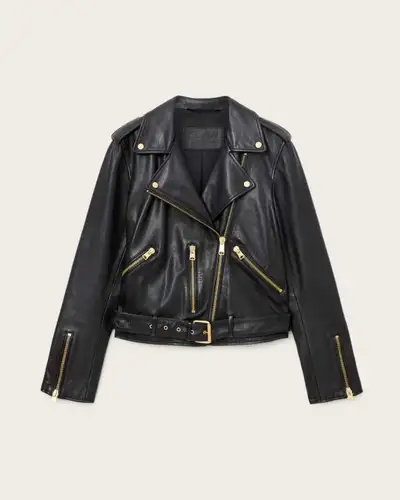 All Saints Leather Jacket, View more