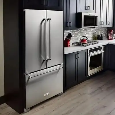 New KitchenAid 36” Counter-Depth French Door Fridge, View more