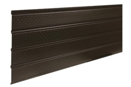 Commercial Brown Aluminum Ventilated Soffit (12pcs/Box) in Windows, Doors & Trim in London