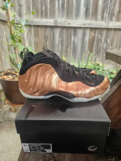 nike air foamposite one copper bnib ds size  12 and 13 jordan , View more