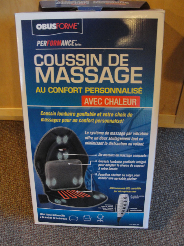 Coussin de massage Obusforme dans Santé et besoins spéciaux  à Longueuil/Rive Sud