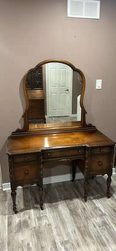 Anthems Baetz Antique / Vintage Vanity Dresser with Mirror and , View more