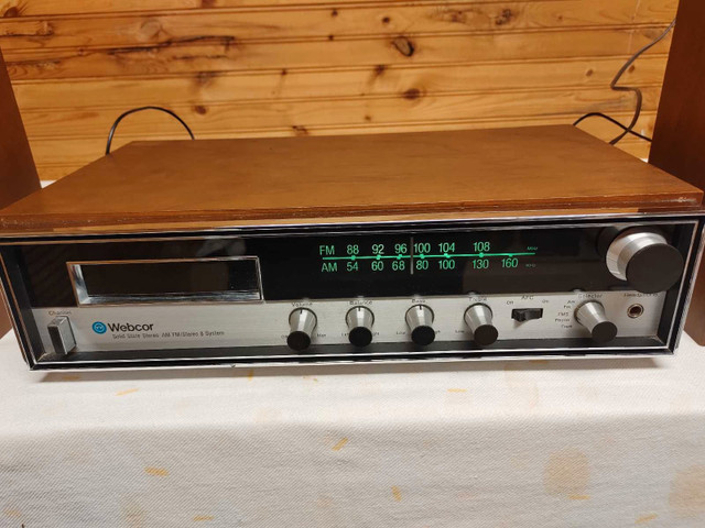 Webcor Solid State AM/FM Stereo 8 Track System in Stereo Systems & Home Theatre in Mississauga / Peel Region