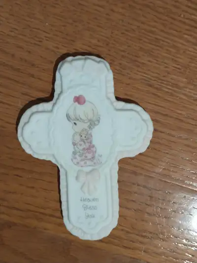 Sweet Precious Moments Cross-$15, View more