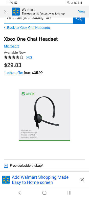 XBox Chat Headset. in XBOX One in City of Halifax