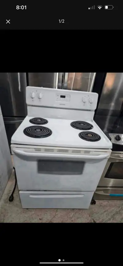 white 30 w freestanding stove range oven can deliver , View more