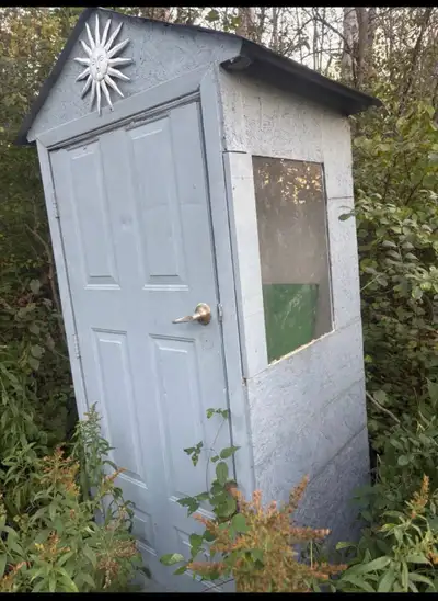 Bus shelter/Hunting Blind, View more
