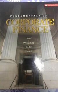 Fundamentals of corporate finance 9th Canadian edition Ross