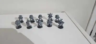 Warhammer 40,000 - Chaos space marine squad, View more