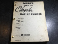 Chrysler Ace M46 Crown M47 Royal M48 Majestic M49 Parts List