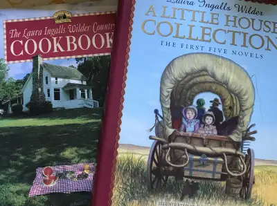 $15each  Little House Collection & Laura Ingalls Wilder Cookbook, View more