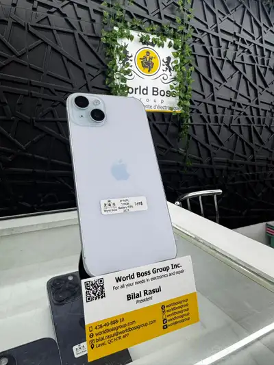 iPhone 15 Plus - 128GB – Blue, View more