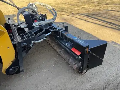 John Deere PR72 Powered Rake Attachment 72"  Wide, View more