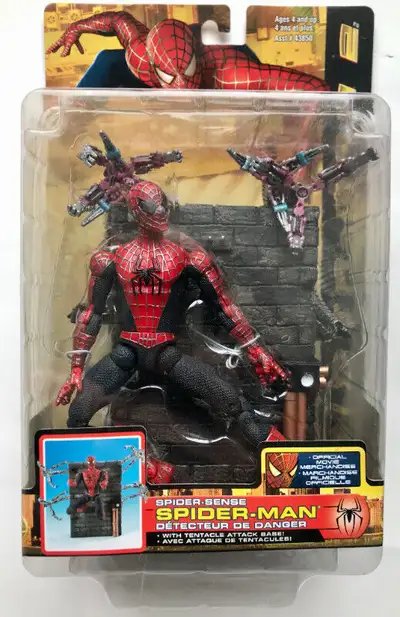 TOY BIZ SPIDER-MAN 2 SPIDER-SENSE ACTION FIGURE 2004, View more