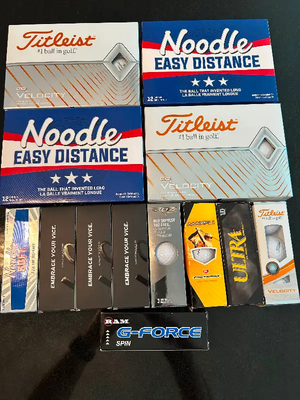 New Golf Balls Titleist Vice Taylormade $7 in Golf in Strathcona County - Image 3