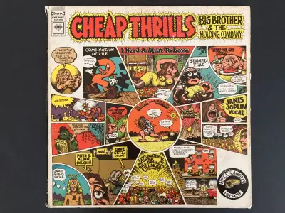 Cheap Thrills Big Brother & The Holding Company Janis Joplin LP, View more