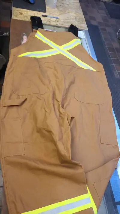Fire retardant work gear coveralls and bibs, View more