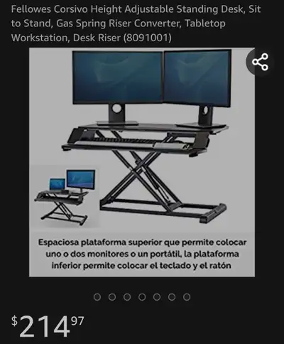 New adjustable laptop,monitor desk, View more