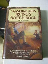 Book - Washington Irving Sketchbook
