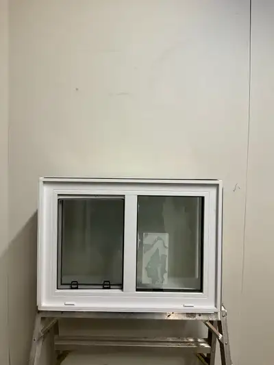 10719CP Fenêtre Coulissante PVC Blanc 2 sect 1 ouvr 27 3/4 x 20, View more