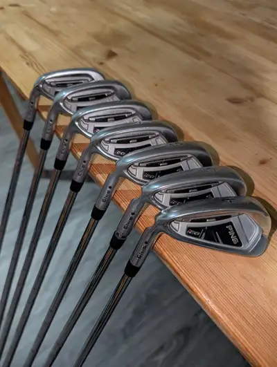 Left handed Ping i20 irons 4-PW, View more