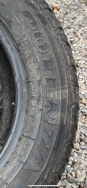 Bridgestone potenza 195/60R15 in Tires & Rims in Chatham-Kent - Image 4