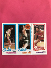 1980-81 Topps Larry Bird Rookie Card 