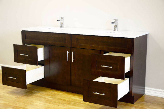 Bathroom vanity 24"-72" Solid Wood Vanities in Cabinets & Countertops in City of Toronto