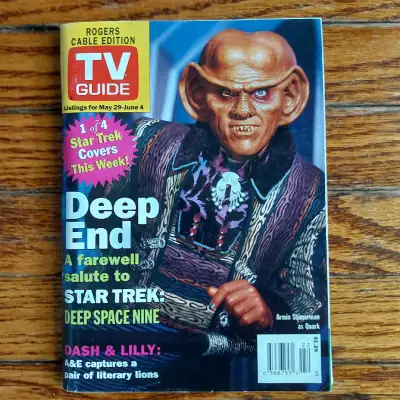 TV GUIDE VOL 23 #22 1999 STAR TREK DEEP SPACE NINE, View more