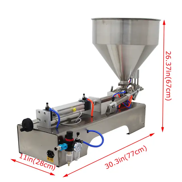 10-100ml Pneumatic Dual-Use Paste Liquid Filling Machine160418 in Other in City of Toronto - Image 3