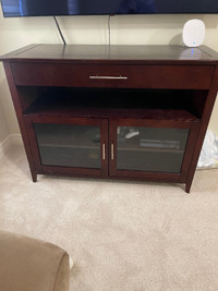 TV Stand/Entertainment Console-Solid Wood