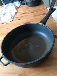 Titanium frying pan
